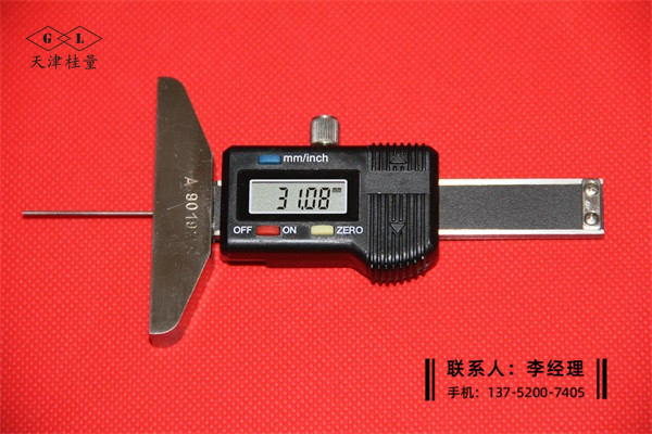 圓桿數(shù)顯深度卡尺0-30mm(桿1mm)